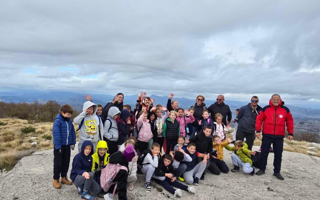 Terenska nastava na Sniježnici